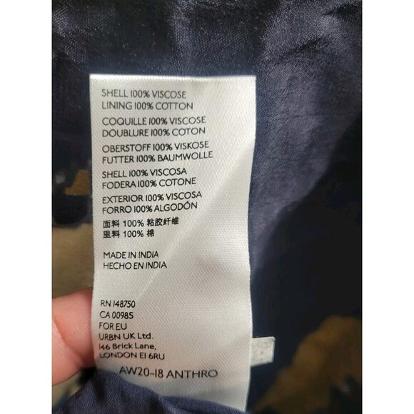 Anthropologie Othilia Arden Tie-Dye Midi Dress Size Small Boho - Picture 6 of 10